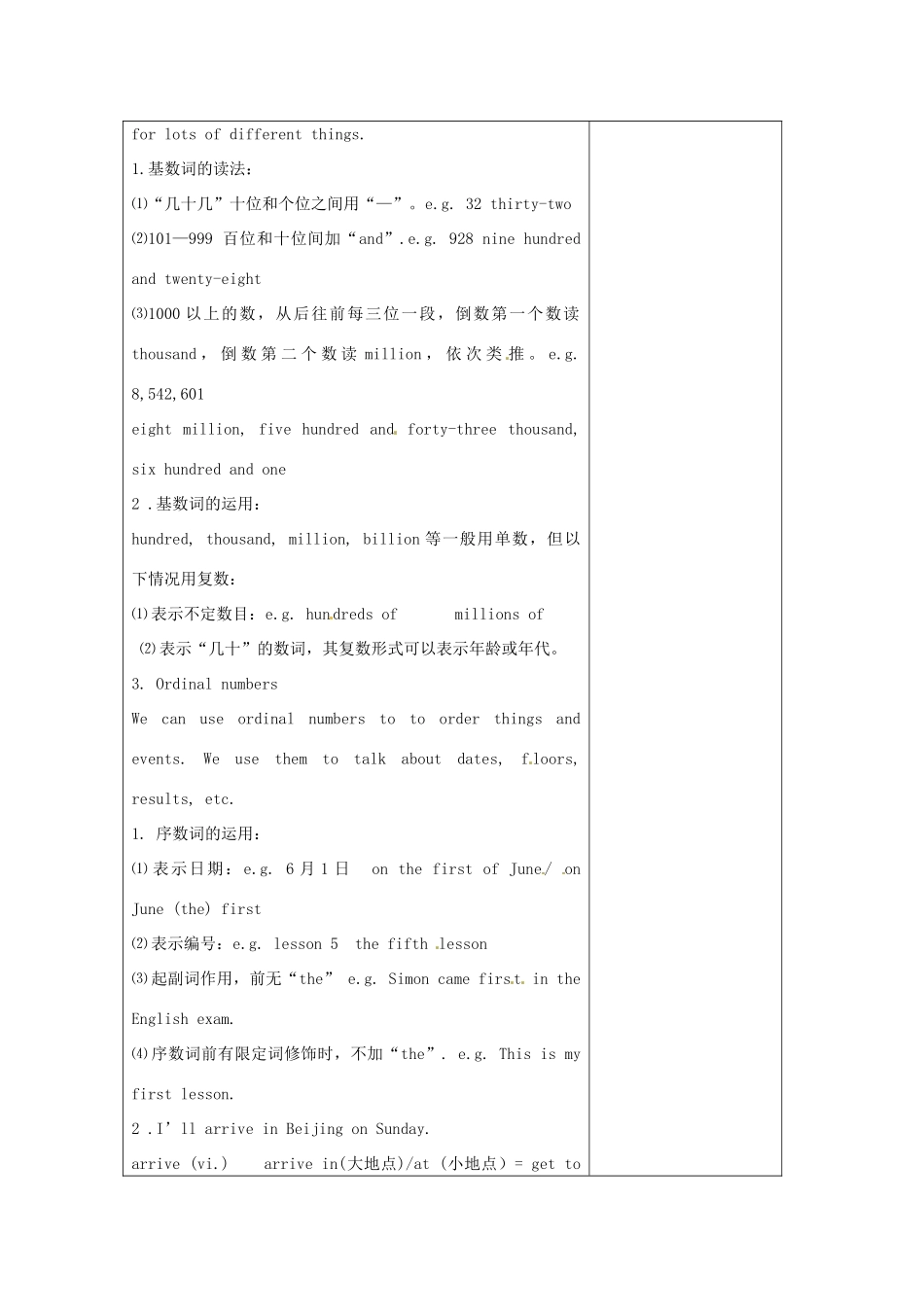 七年级英语下册《Unit 1 Dream homes Grammar》教案 （新版）牛津版-（新版）牛津版初中七年级下册英语教案_第2页
