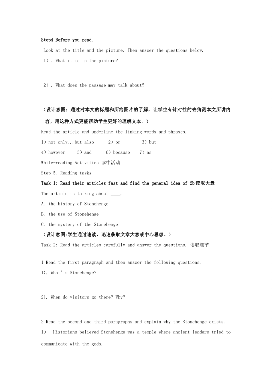 Unit 8 第五课时SectionB (2a-2e)_第3页