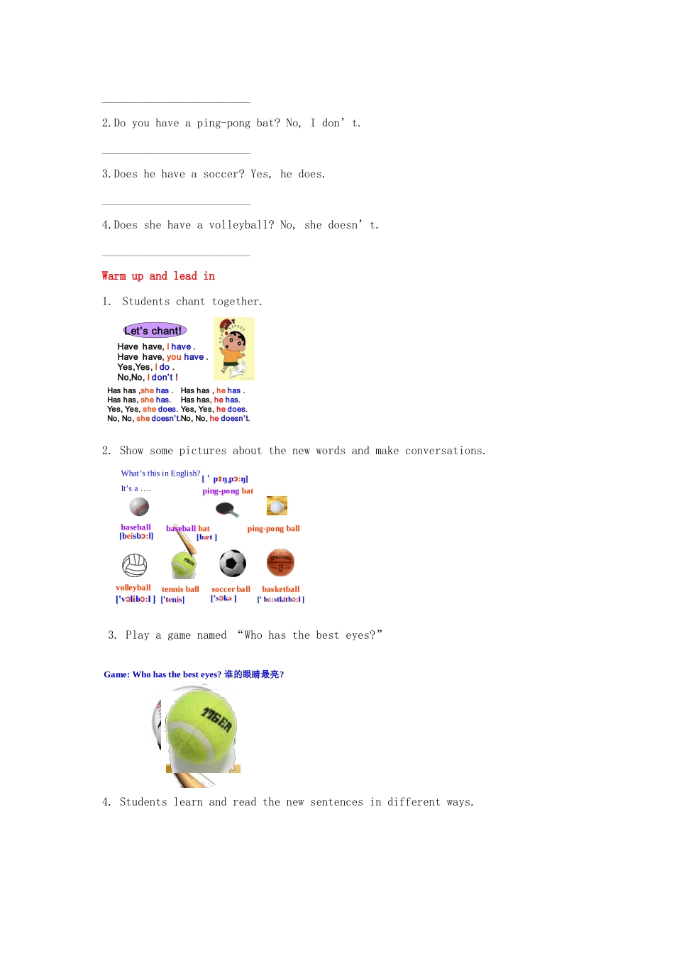 Unit 5 第二课时 Section A 1a-2d_第2页