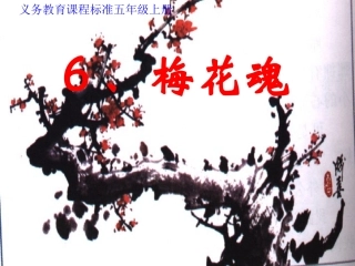 梅花魂新课件