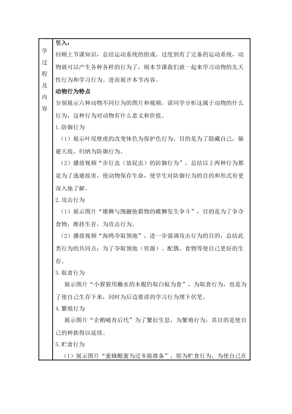 动物的先天性行为和学习行为_第2页