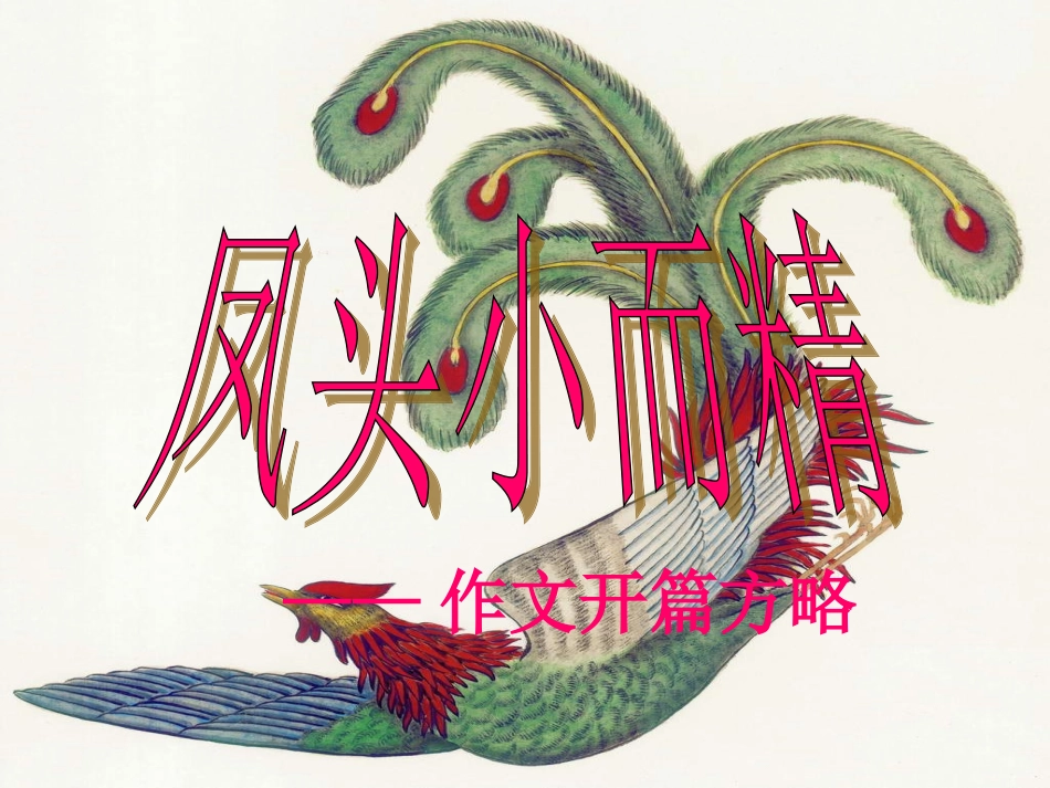 《作文开头训练》课件_第2页