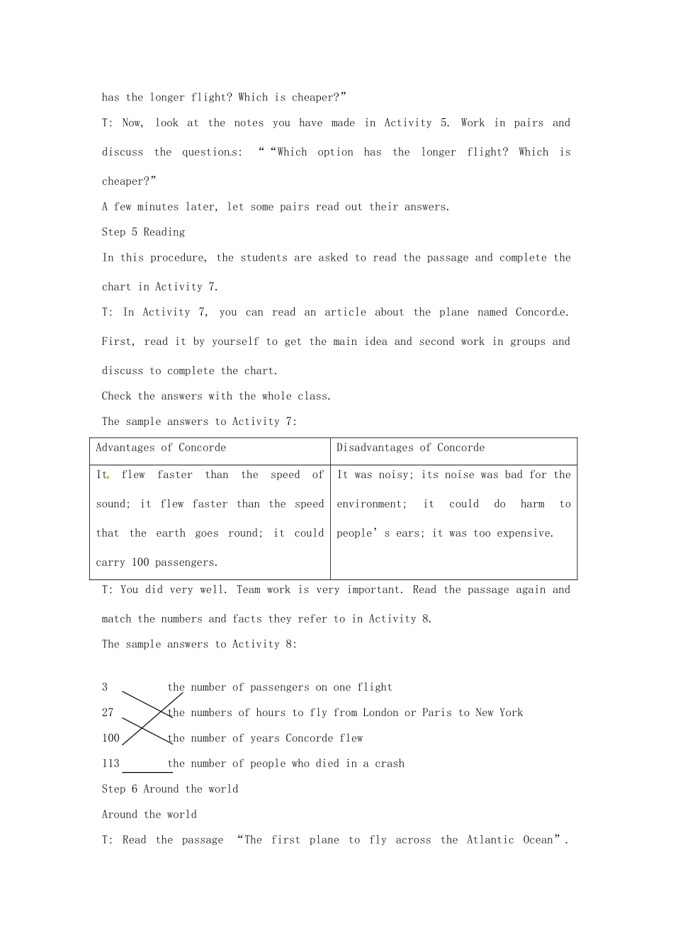 九年级英语下册 Module 1 Unit 3 Language in use教案 外研版_第3页