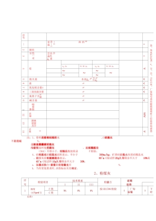 混凝土原材料检测项目及频率