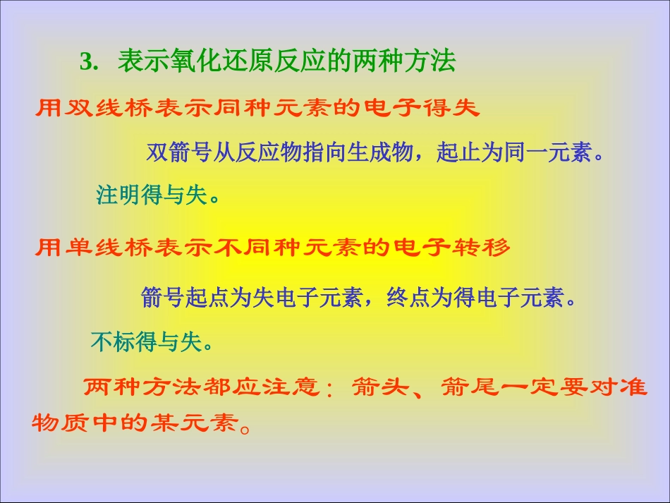 氧化还原反应(第三课时)_第3页