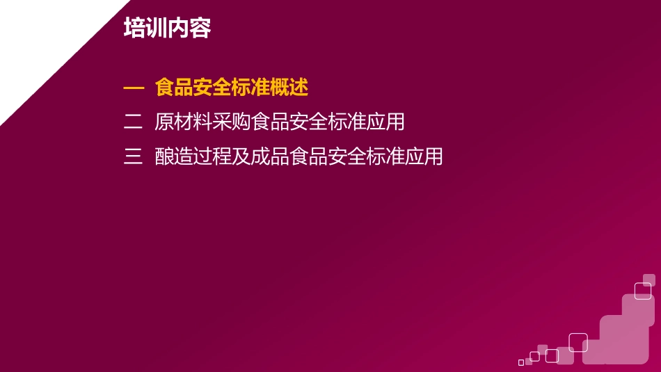 食品安全标准在酿酒行业应用课件_第2页