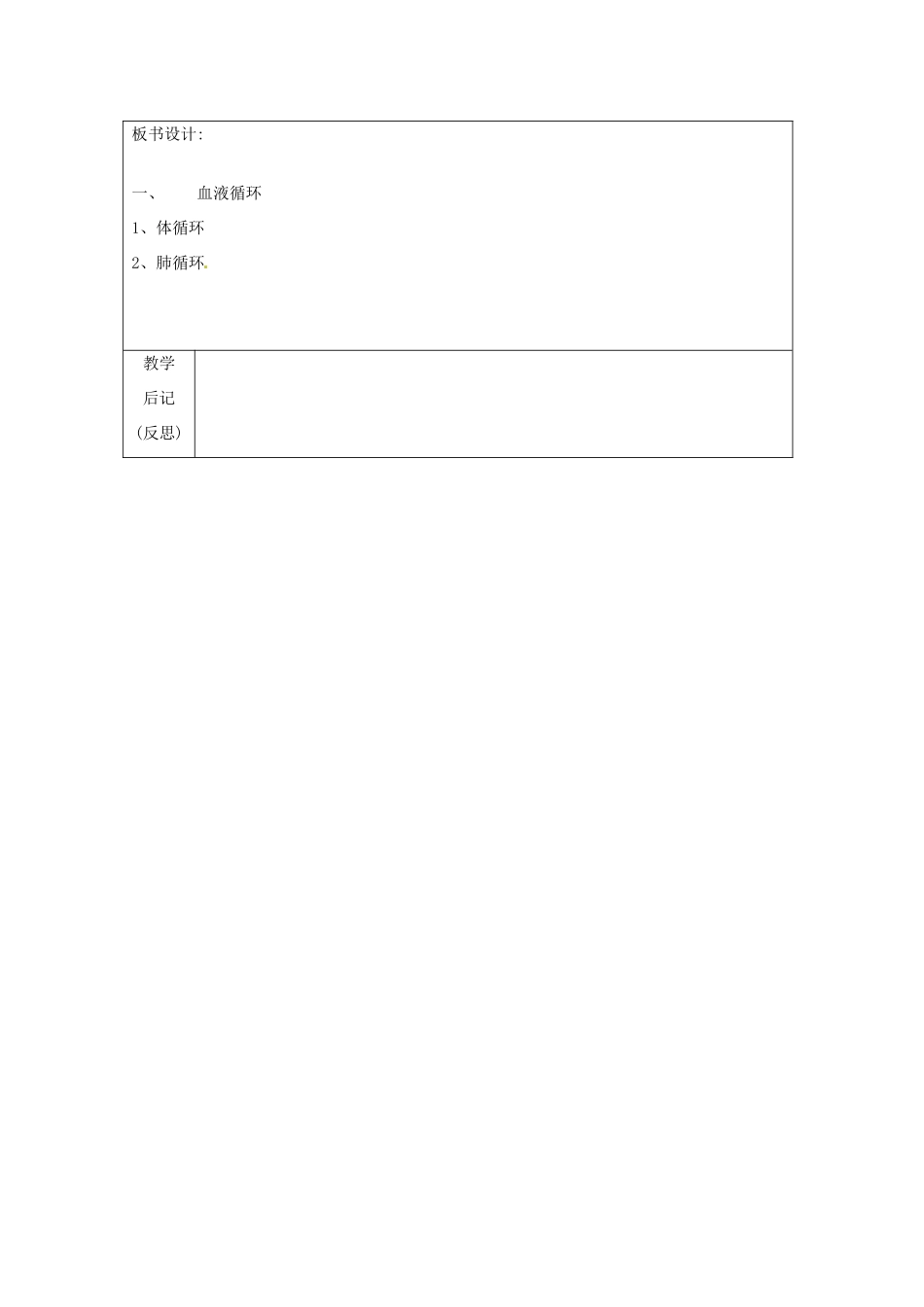 八年级科学上册 7.3 人体内的物质运输教案（三）华东师大版_第3页