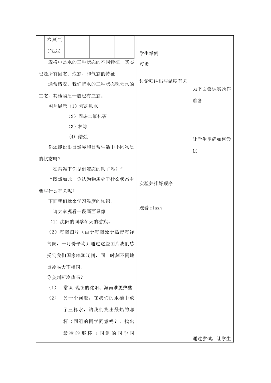八年级物理下册 教师竞赛作品《物质的三态温度的测量》教案 苏科版_第3页
