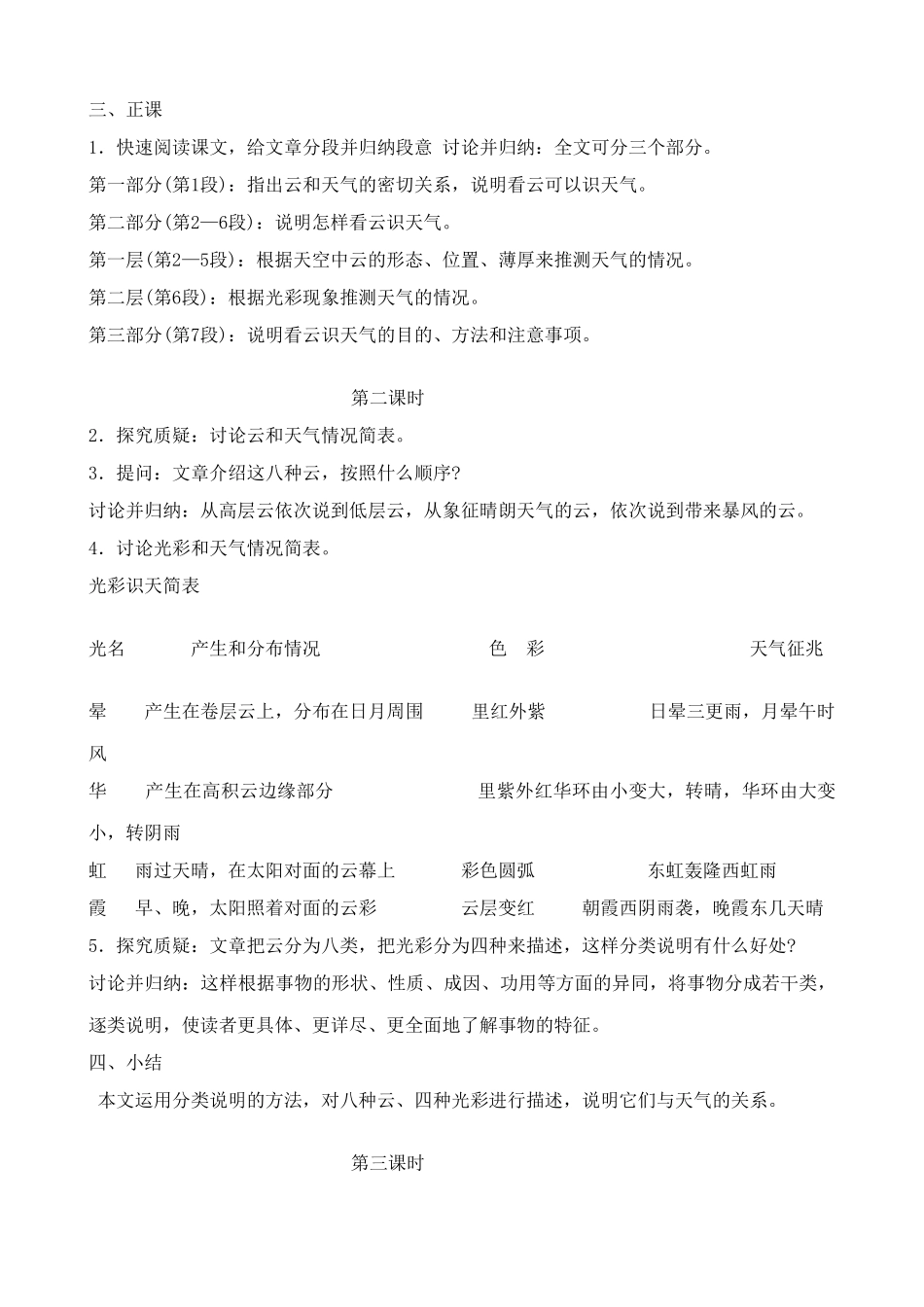 七年级上册语文看云识天气(1)_第2页