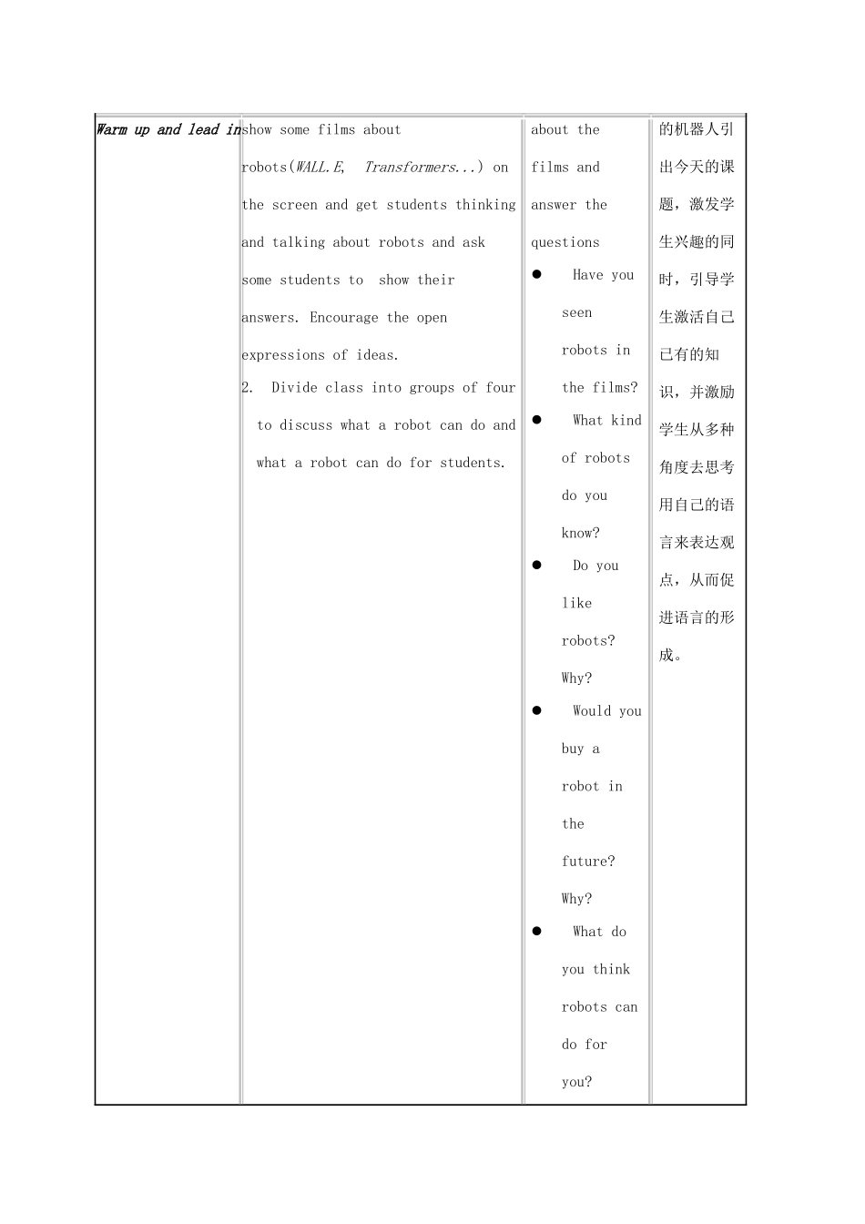 九年级英语下册 Unit 3 Comic strip Welcome to the unit教学设计 （新版）牛津版-（新版）牛津版初中九年级下册英语教案_第2页