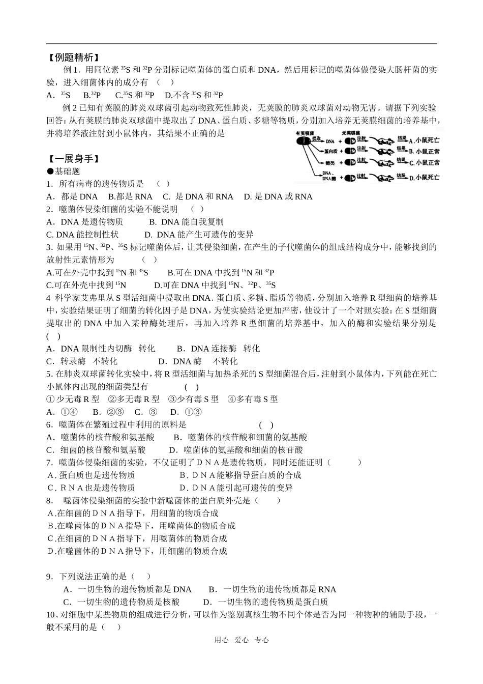 3.1DNA是主要的遗传物质07_第2页