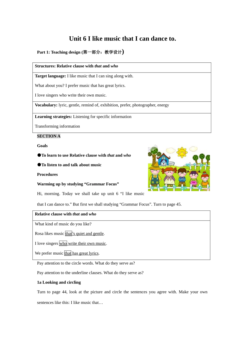 Unit 6 I like music that I can dance to._第1页