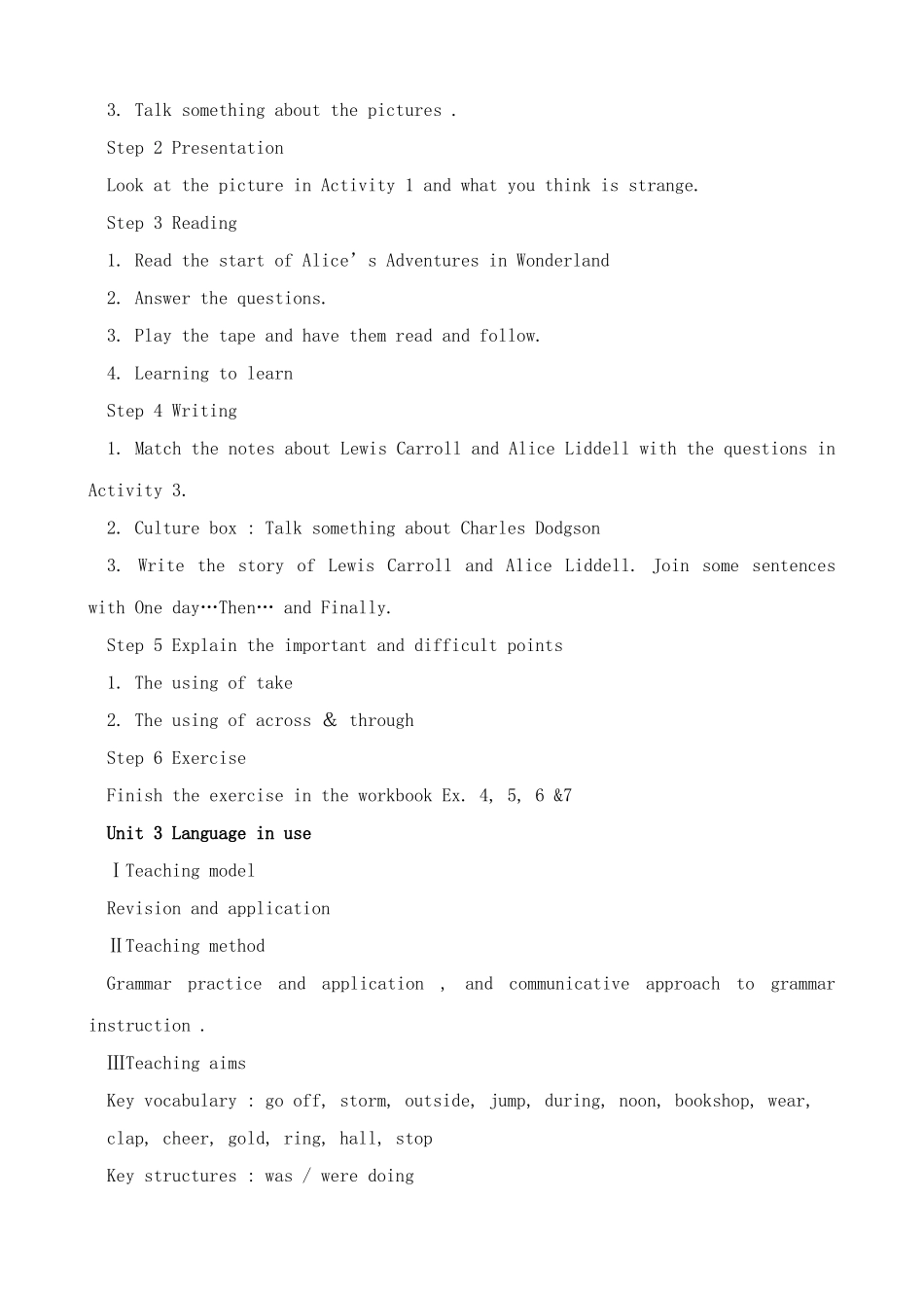 外研社八年级英语Module 6 A famous story0_第3页