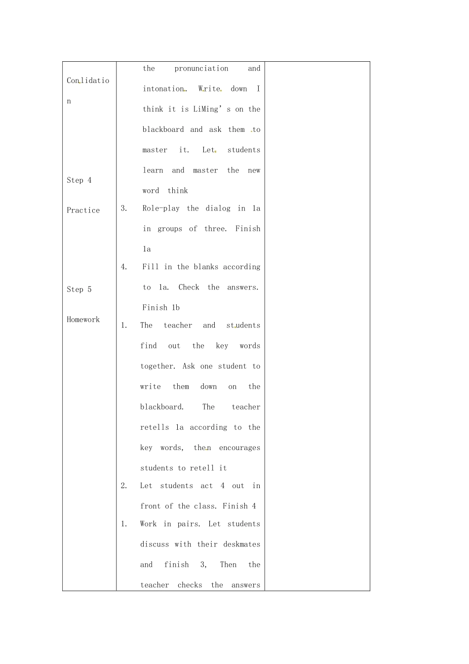 七年级英语上册 Unit 2 Topic 3 Whose jacket is this Section B教案 （新版）仁爱版-（新版）仁爱版初中七年级上册英语教案_第2页