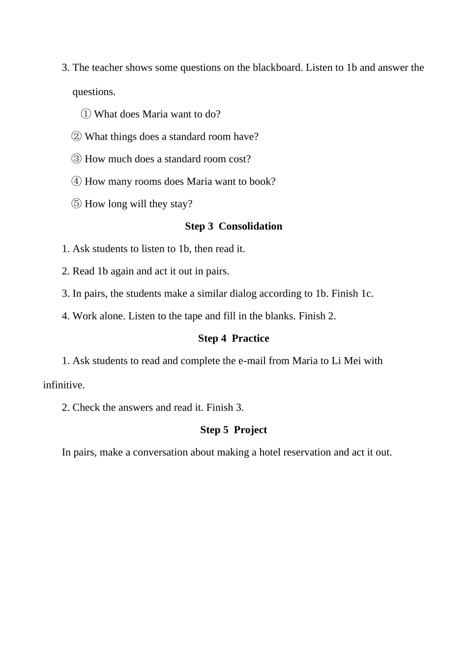 八年级英语Unit 6 Topic 1  Section  B 教案2湘教版_第2页