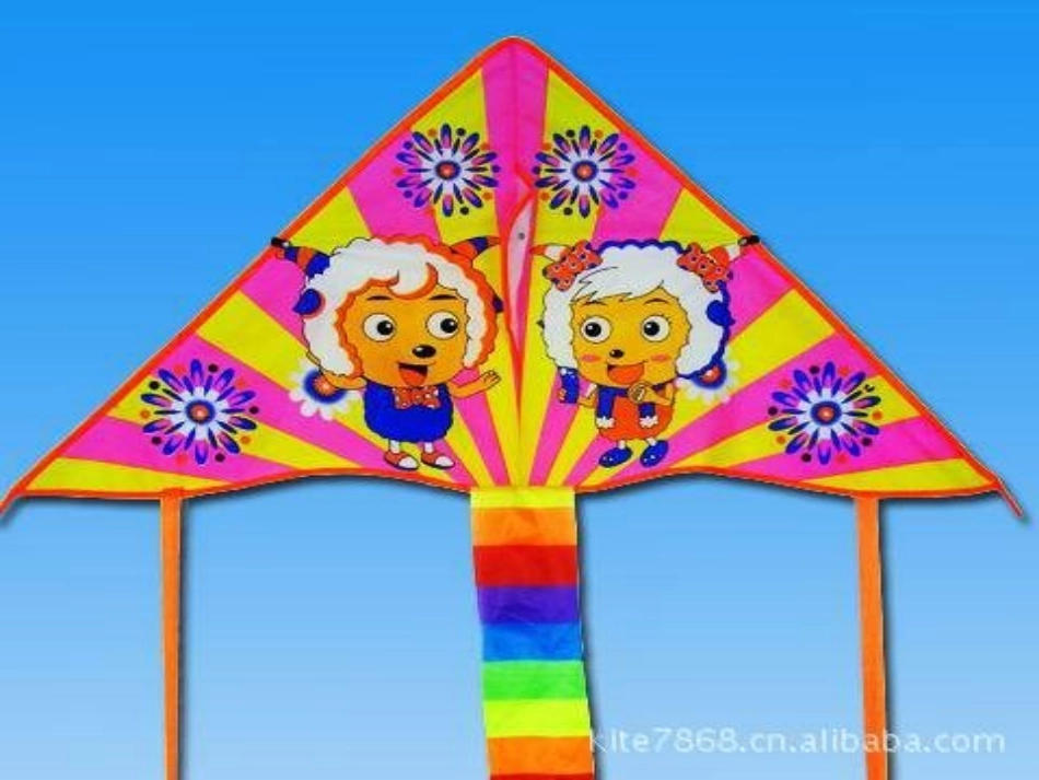 大班美术活动：美丽的风筝_第3页