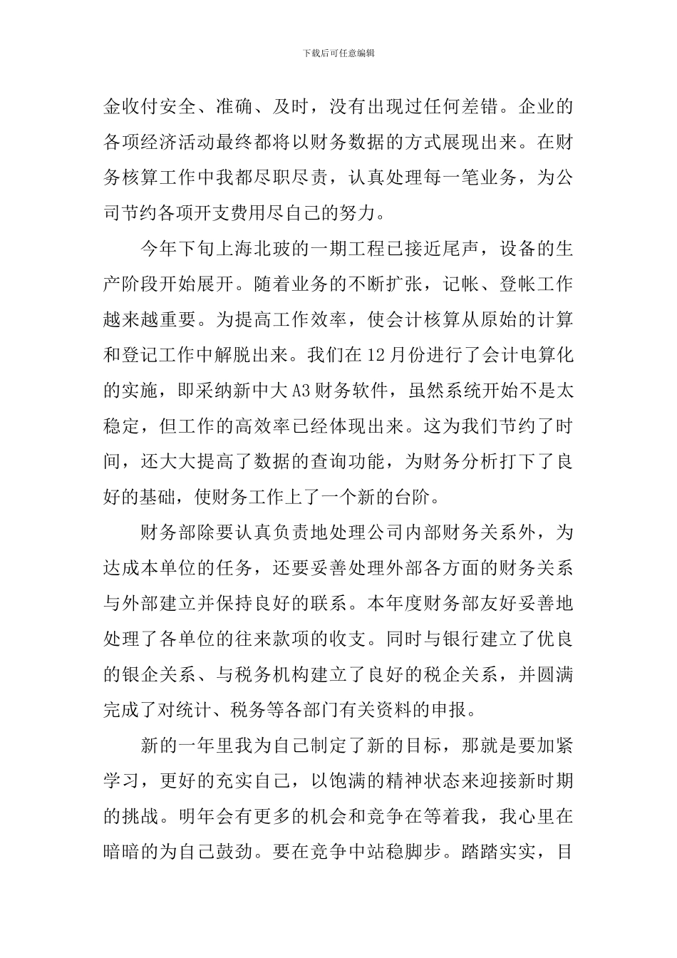 会计师年度工作总结700字_第2页