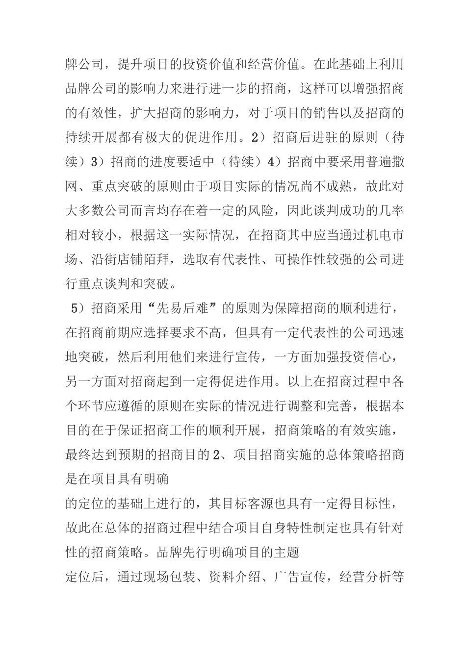 招商营销方案_第2页