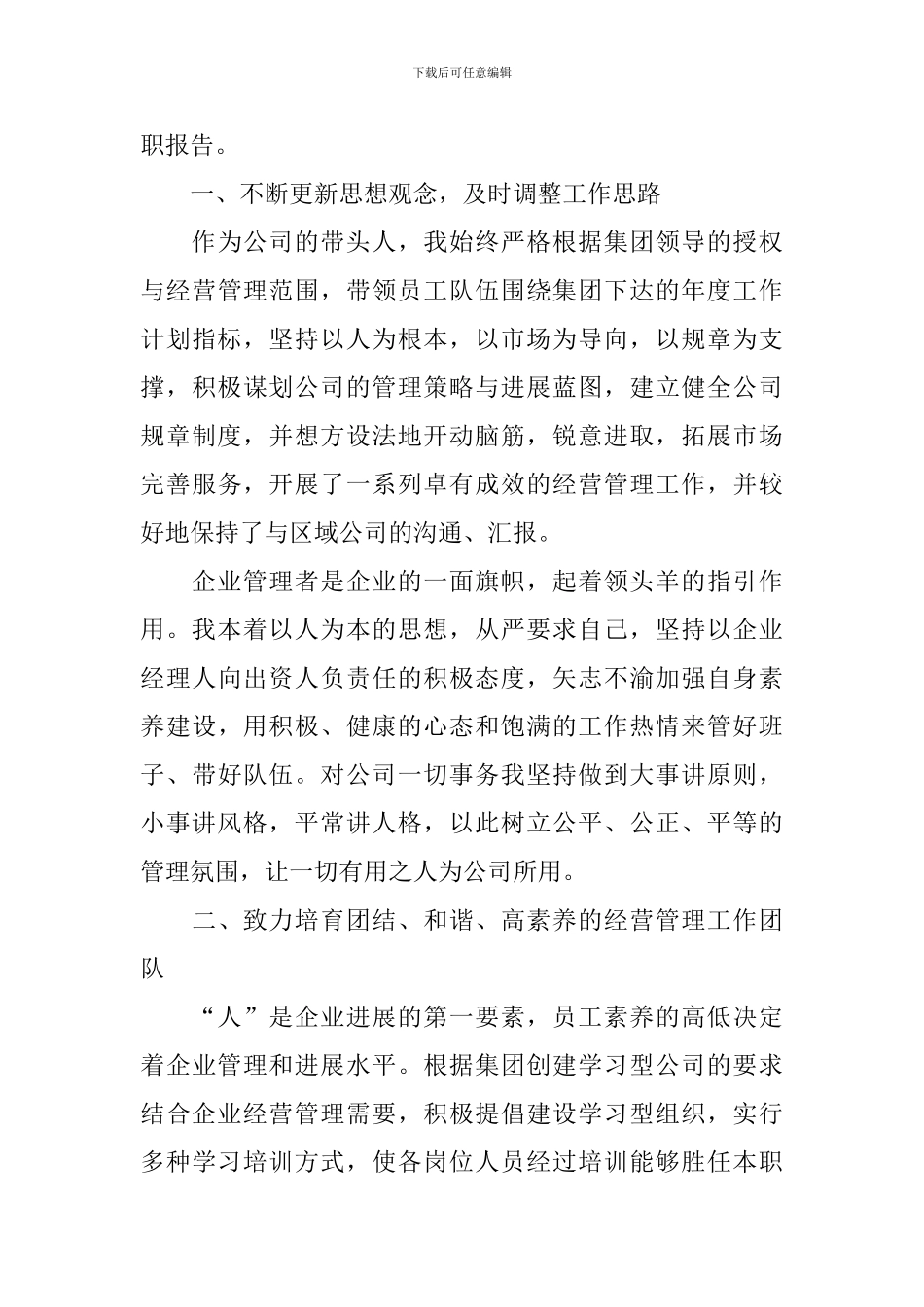 企业年度自评报告10篇_第3页