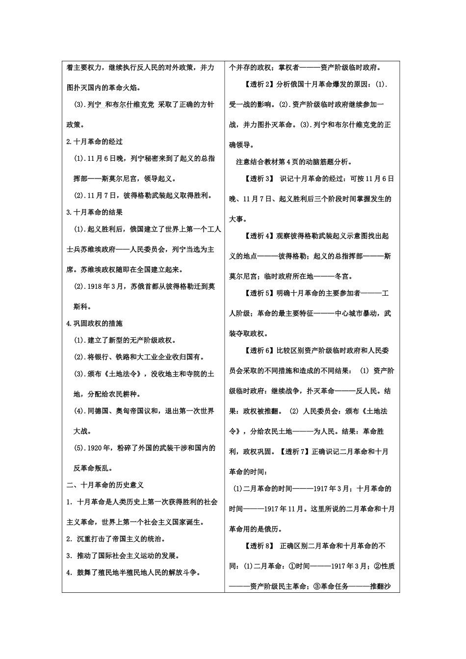 九年级历史下册学案 人教新课标版_第2页
