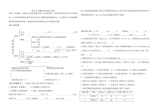 第五章质量和密度新授复习学案