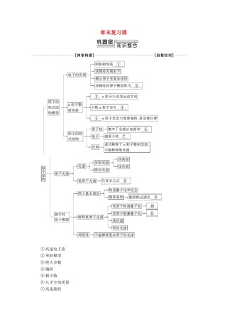 高中物理 第18章 章末复习课学案 新人教版选修3-5-新人教版高二选修3-5物理学案