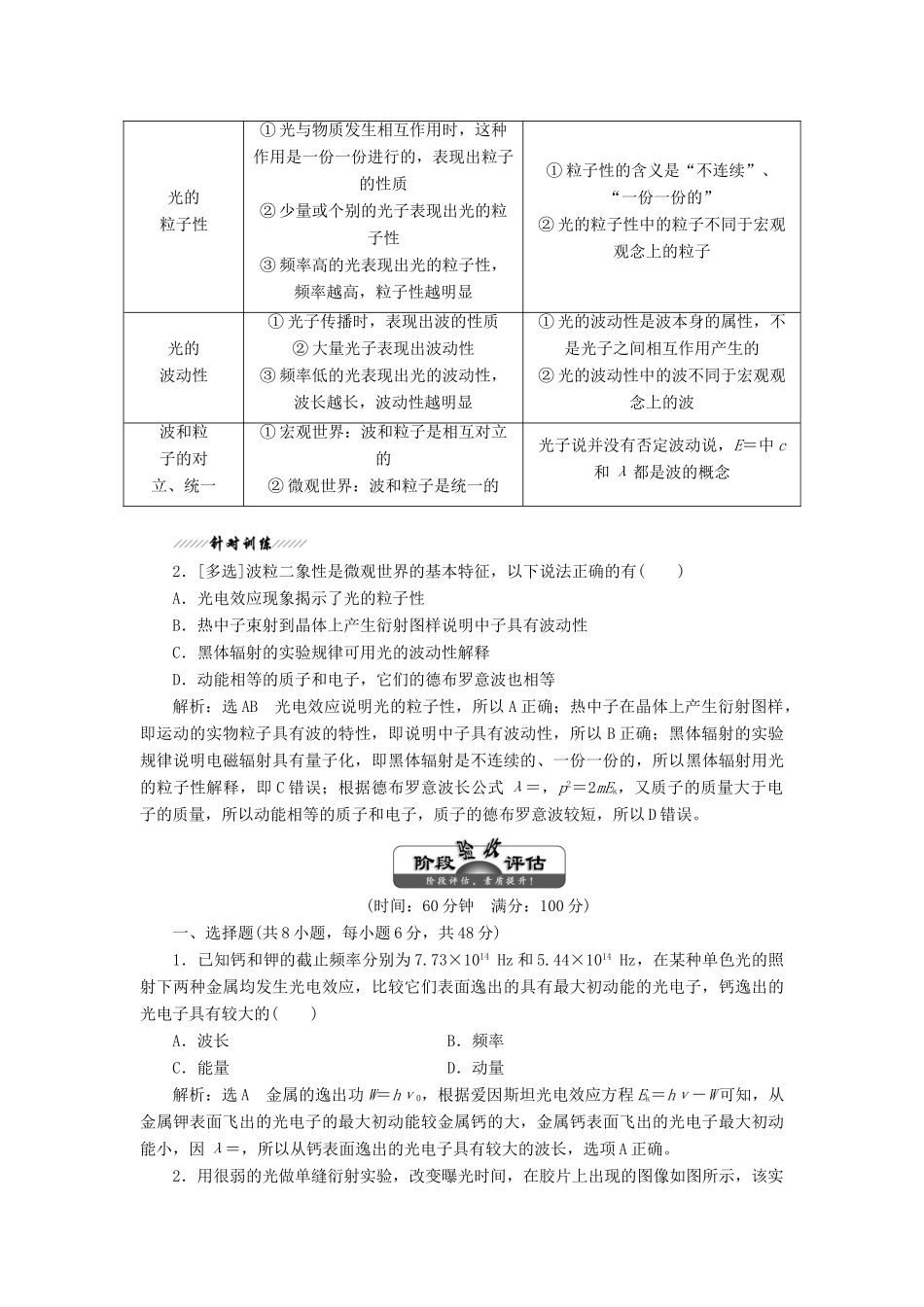 高中物理 第5章 章末小结与测评学案 鲁科版选修3-5-鲁科版高中选修3-5物理学案_第2页