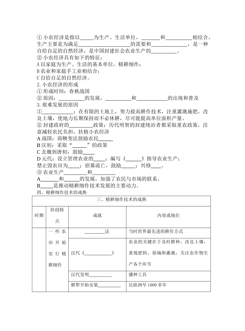 第1课精耕细作的古代农业12.27_第3页