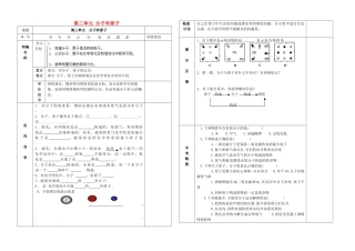 贵州省六盘水市第十三中学九年级化学上册 第三单元 课题1 分子和原子（第2课时）导学案（无答案） （新版）新人教版