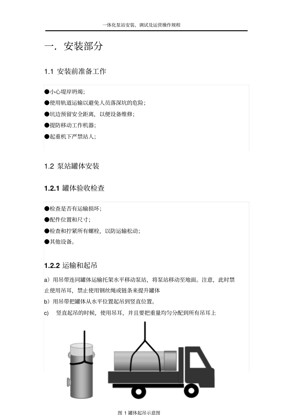 一体化泵站安装、调试及运营操作规程_第3页