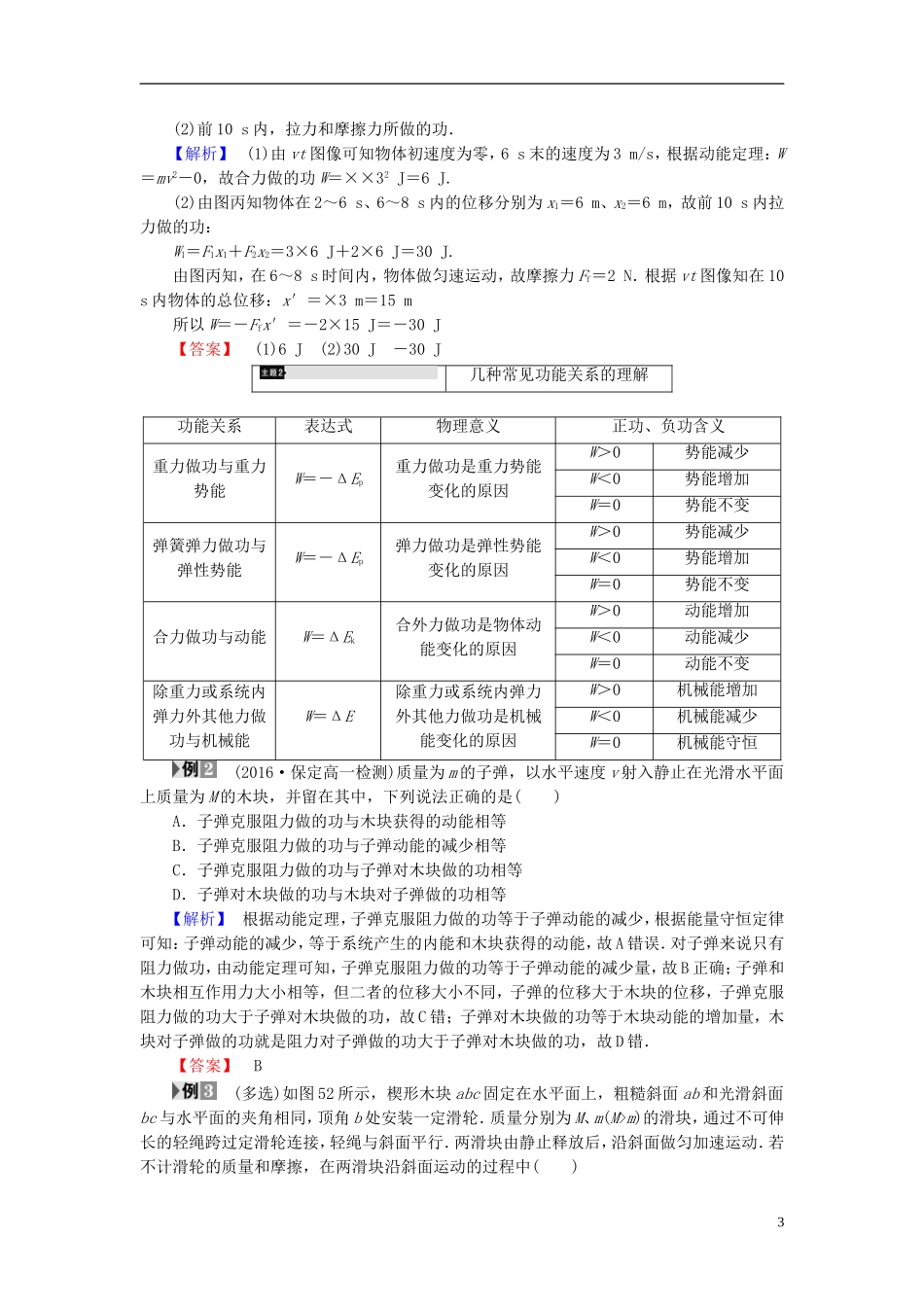 高中物理 第5章 经典力学的成就与局限性章末分层突破教师用书 教科版必修2-教科版高二必修2物理学案_第3页