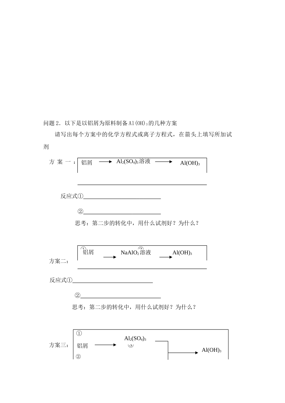 第一节  制备实验方案的设计预习内容_第2页