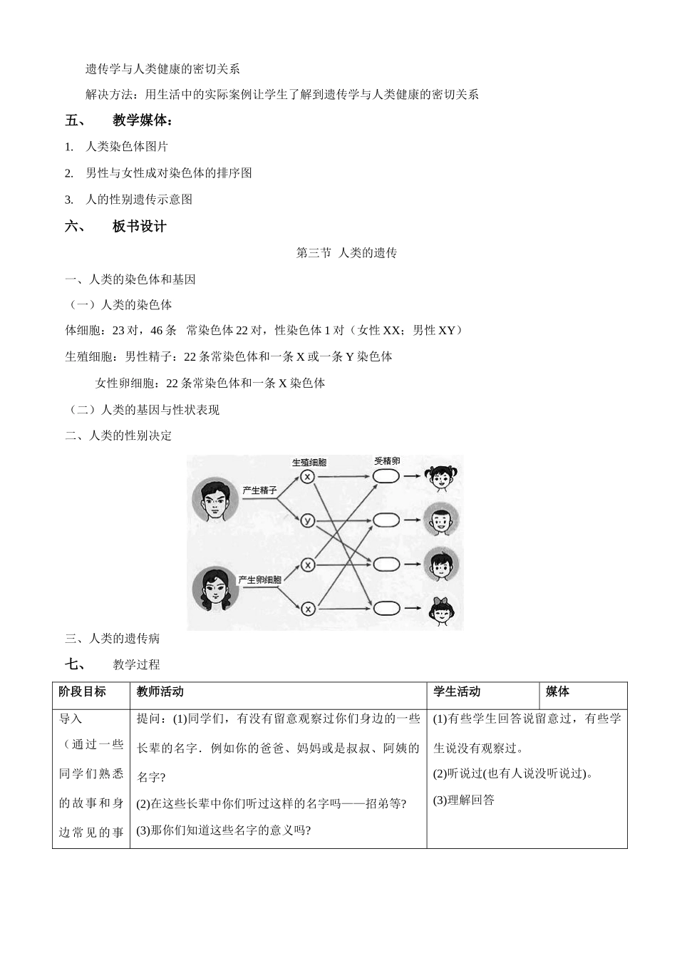 13-3-1人类的遗传_第2页