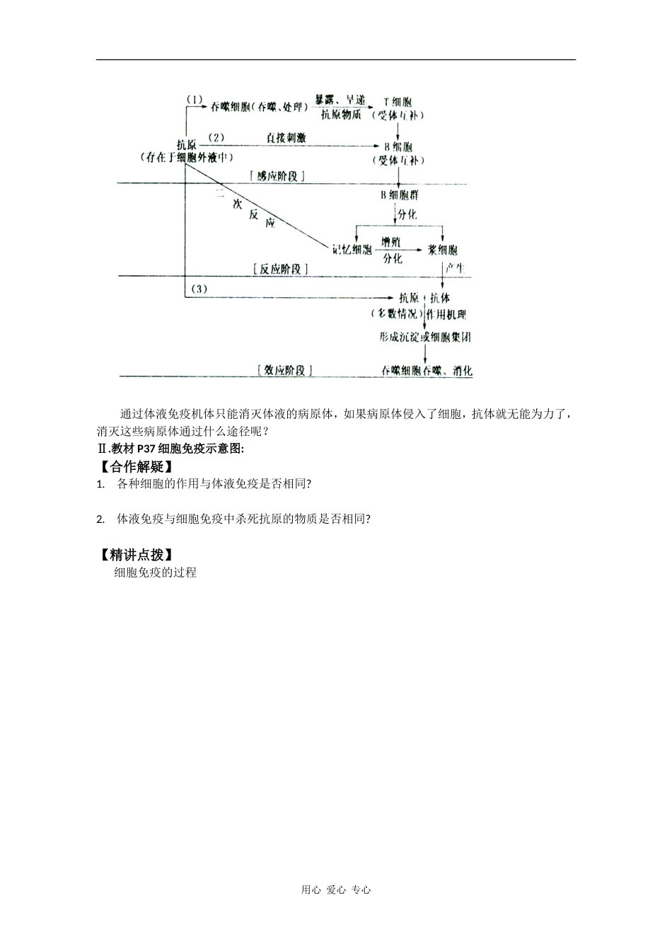高中生物：2.4《免疫调节》学案（3）（新人教版必修3）_第3页