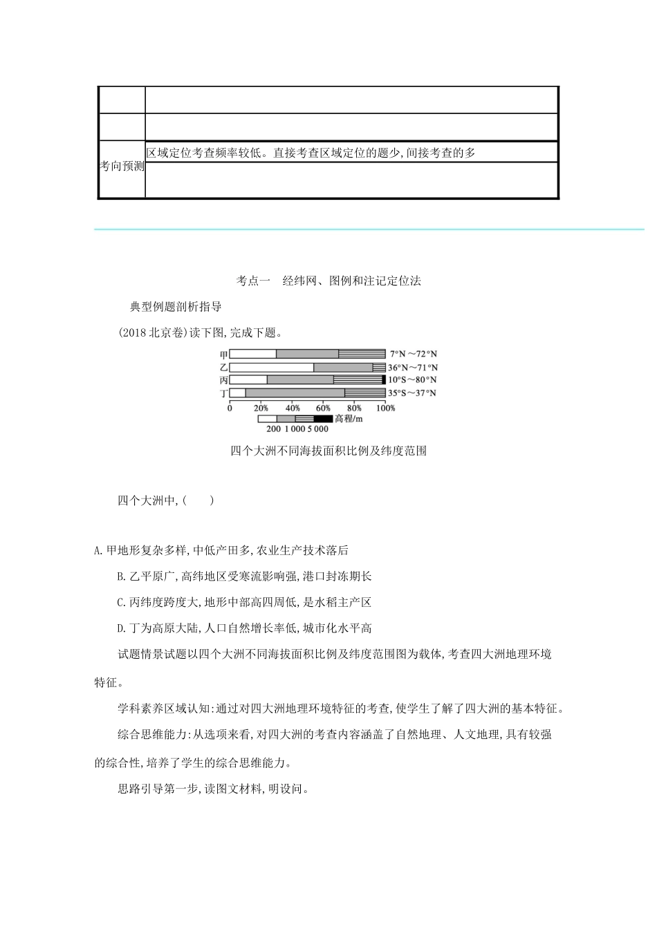 高考地理二轮复习 专题十 空间定位学案-人教版高三全册地理学案_第2页