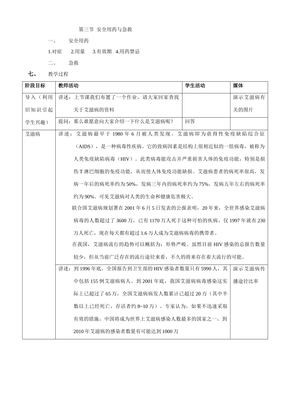 12-3-1安全用药与急救_第2页