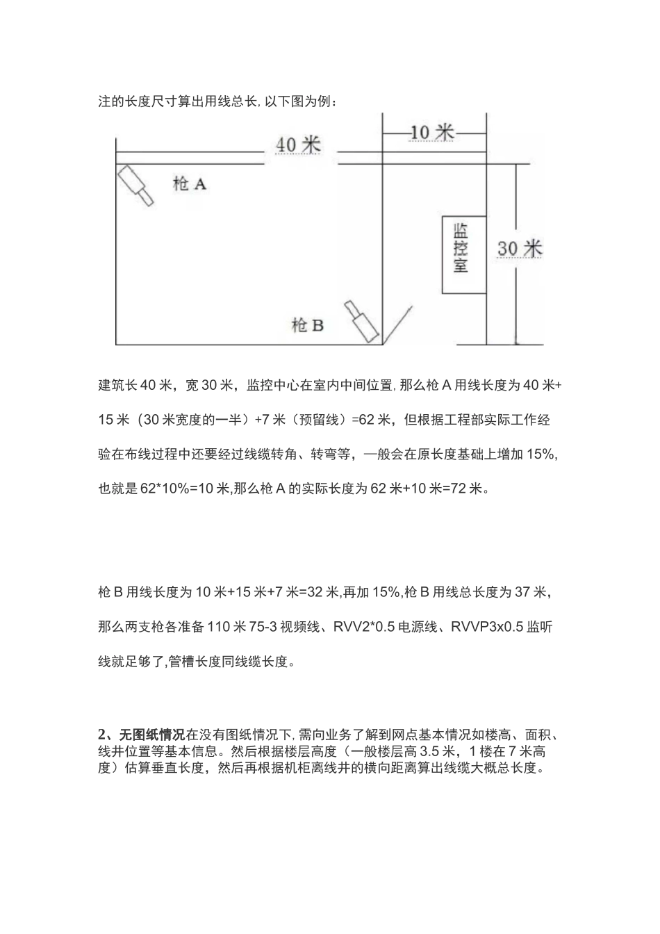 《弱电工程设备线缆辅材等工程量计算方法》_第2页