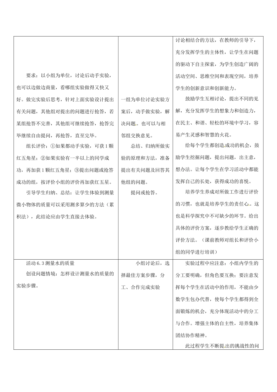 2014年春八年级物理下册 6.2 测量物体的质量教案二 苏科版_第2页