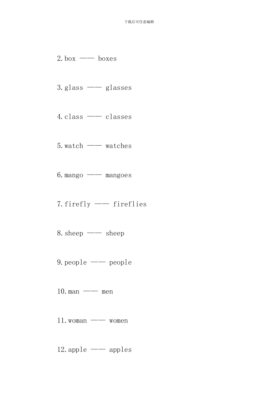 小学英语易错知识点汇总_第3页