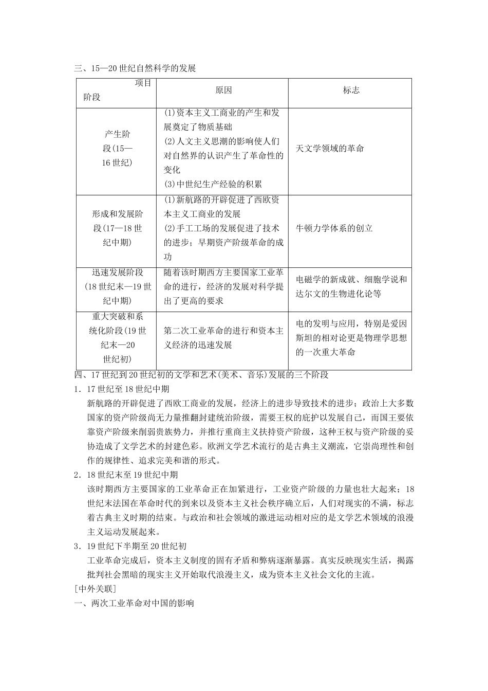 （通史版通用）高考历史一轮总复习 第3部分 世界古代近代史 第8单元 工业文明的世界——两次工业革命与西方工业文明向纵深发展单元高效整合学案-人教版高三全册历史学案_第2页