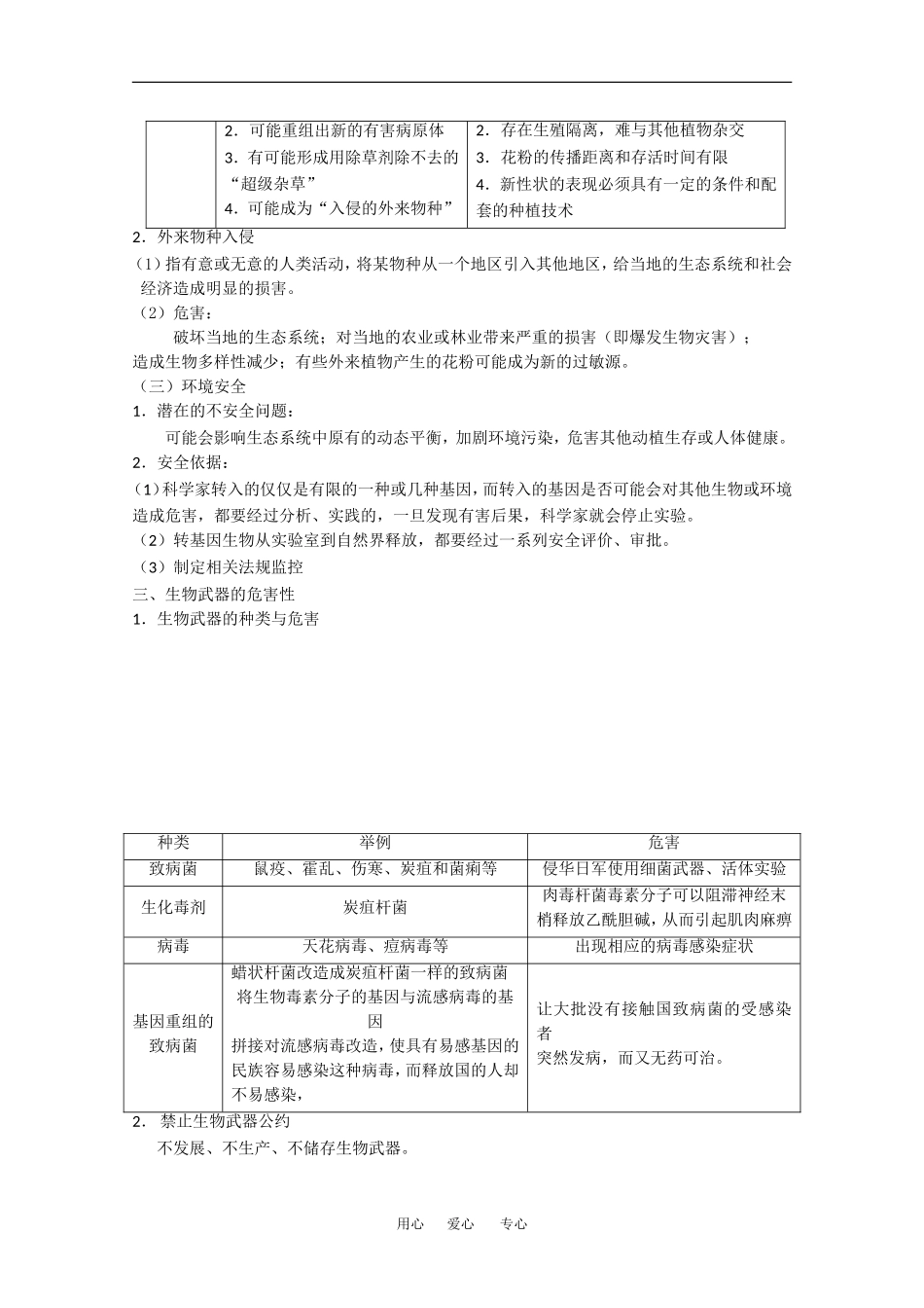 高中生物：1.2 基因工程的应用 学案（苏教版选修3）_第2页