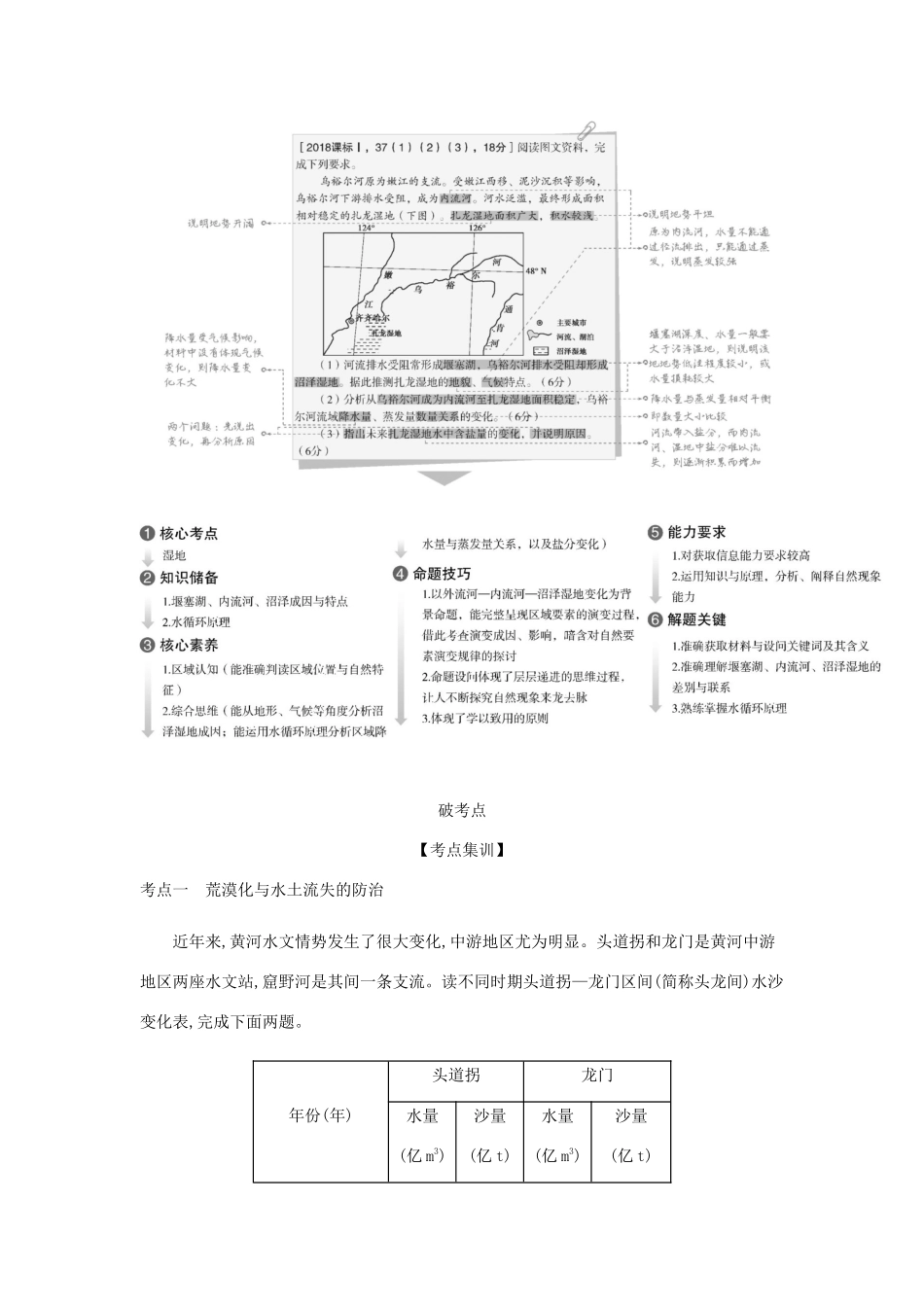 （5年高考3年模拟课标A版）高考地理总复习 专题十四 区域生态环境建设学案（含解析）-人教版高三全册地理学案_第2页