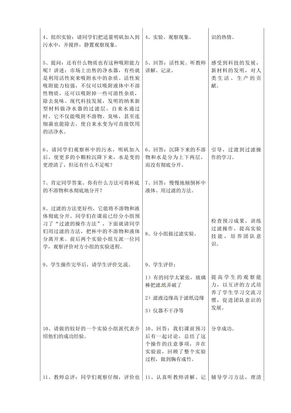 山东省滕州市大坞镇大坞中学九年级化学全册 第二单元 探秘水世界 第一节 运动的水分子第二课时教学案（无答案） 鲁教版_第3页