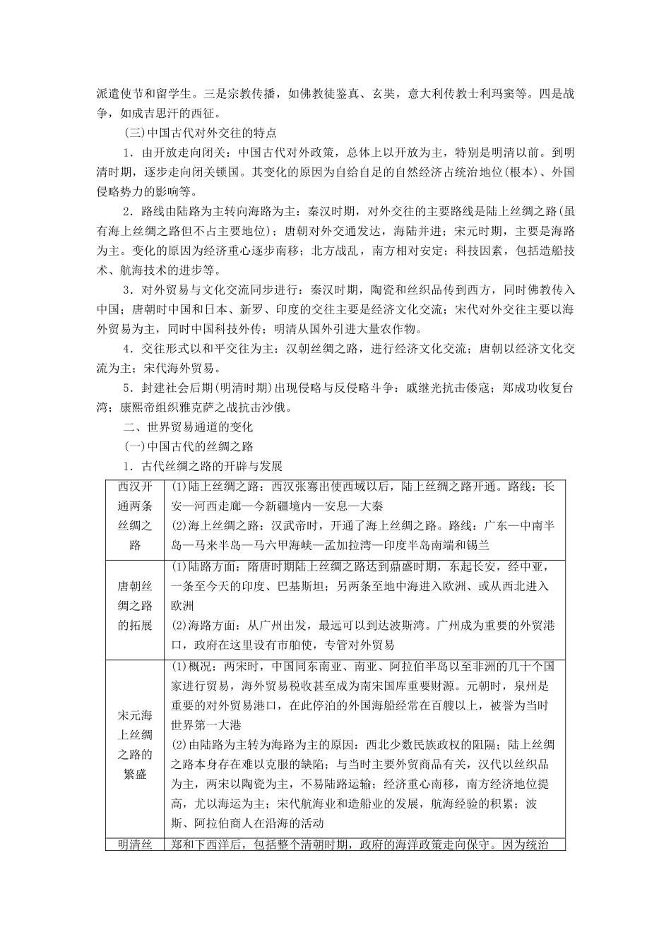 （统考版）高考历史二轮复习 第一篇 师生共研 提能增分 第一辑 热点主题归纳 坚守核心价值 主题15 碰撞交融 世界不同文明的交流与冲突学案（含解析）-人教版高三全册历史学案_第2页
