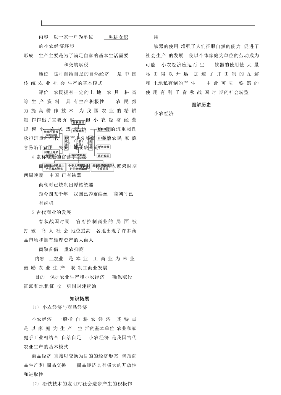 （全国通史版）高考历史总复习 专题一 中国古代文明的奠基——先秦学案-人教版高三全册历史学案_第2页
