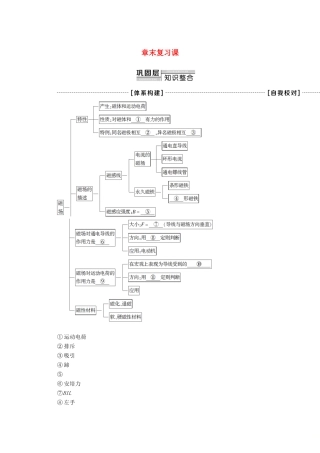 高中物理 第2章 章末复习课学案 新人教版选修1-1-新人教版高二选修1-1物理学案