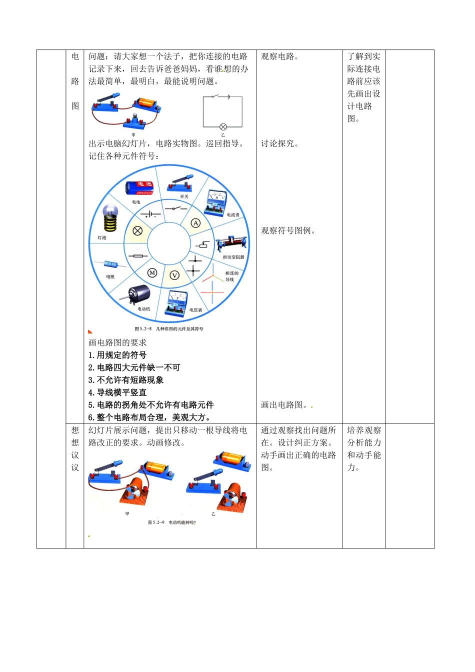 山东省滨州市邹平实验中学九年级物理全册 第十五章 电流和电路 15.2 电流和电路学案 （新版）新人教版_第3页