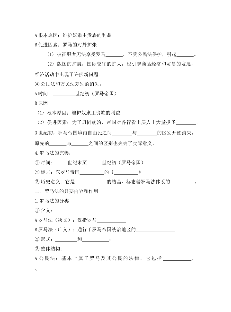 第2课罗马法的起源与发展21_第2页