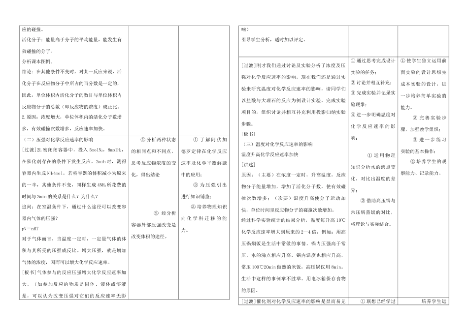 【DOC】 化学反应速率(第二课时)_第2页