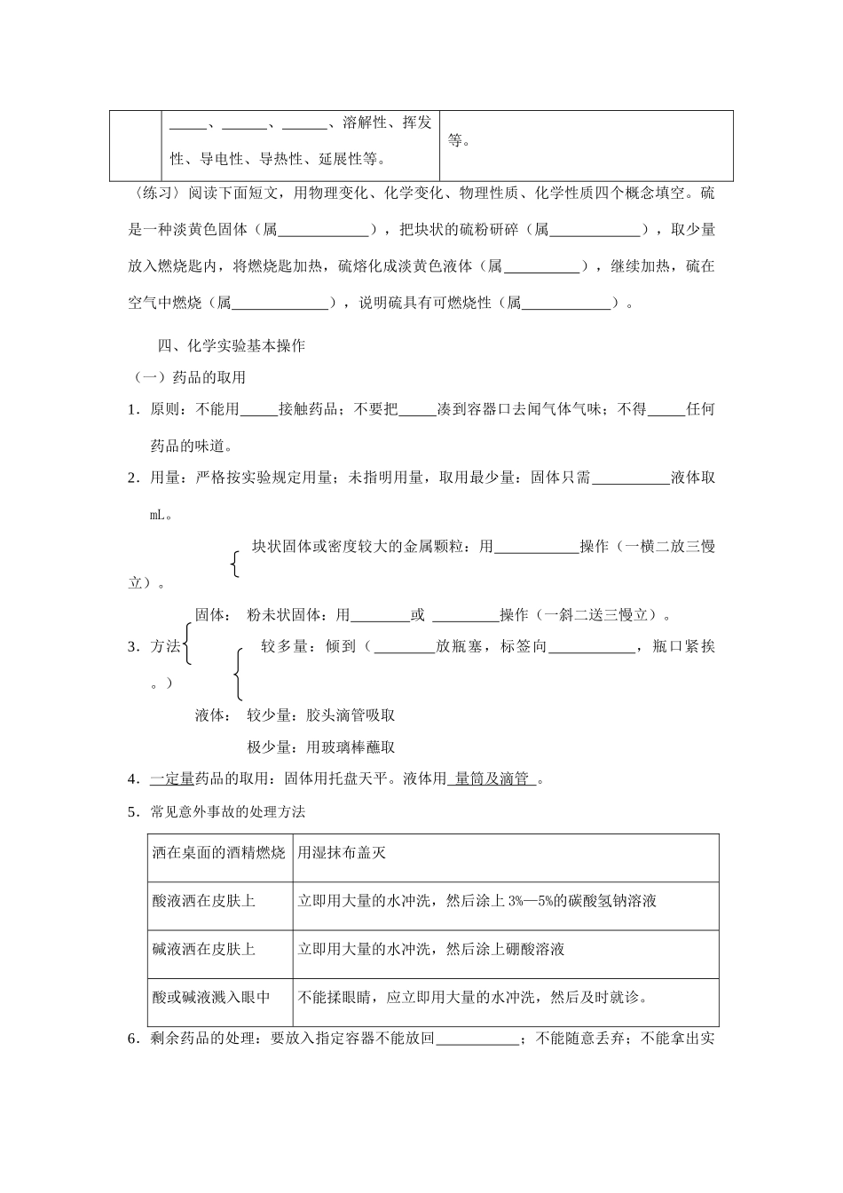 2012届中考化学要点专项复习教案28_第2页